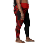 RECYCLED High Waist Pocket Leggings - 'Black Parade'
