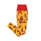 RECYCLED High Waist Pocket Leggings - 'Neurospicy'