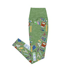 RECYCLED High Waist Pocket Leggings - 'Teacher's Pet'