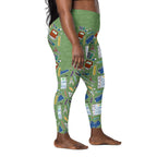 RECYCLED High Waist Pocket Leggings - 'Teacher's Pet'