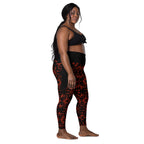 RECYCLED High Waist Pocket Leggings - 'For I Have Sinned'