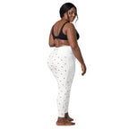RECYCLED High Waist Pocket Leggings - 'Strawberry Picking'
