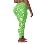 RECYCLED High Waist Pocket Leggings - 'Daisychain'