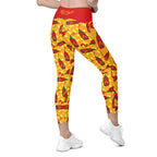 RECYCLED High Waist Pocket Leggings - 'Neurospicy'