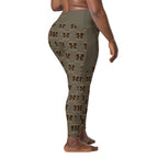 RECYCLED High Waist Pocket Leggings - 'Dead Cute'