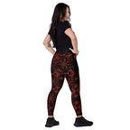 RECYCLED High Waist Pocket Leggings - 'For I Have Sinned'