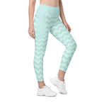 RECYCLED High Waist Pocket Leggings - 'Zig-A-Zig-Ah!'
