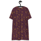 Unisex Multi-wear Tee Dress - 'Galactic Gold'