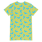 Unisex Multi-wear Tee Dress - 'Silly Sausage'