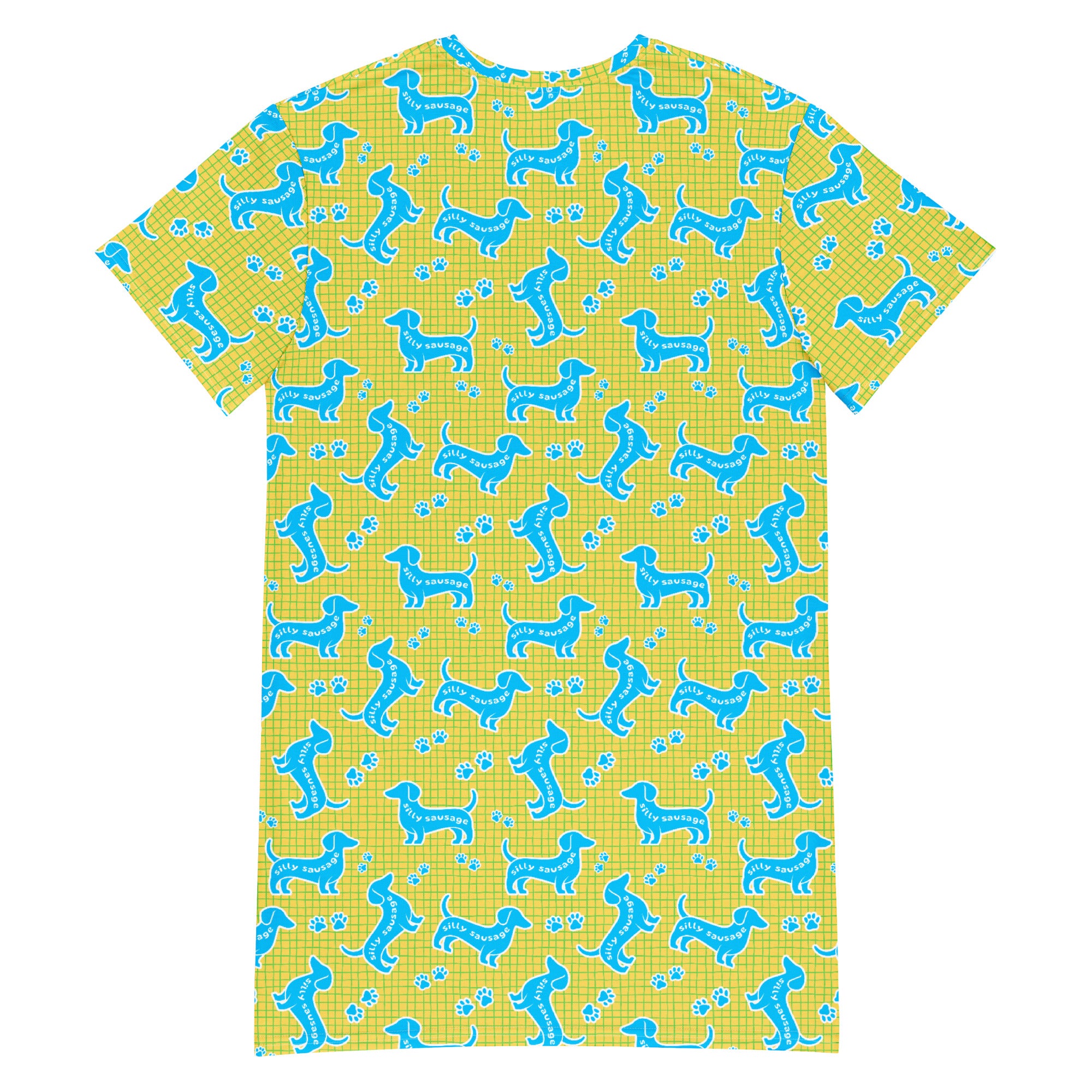 Unisex Multi-wear Tee Dress - 'Silly Sausage'