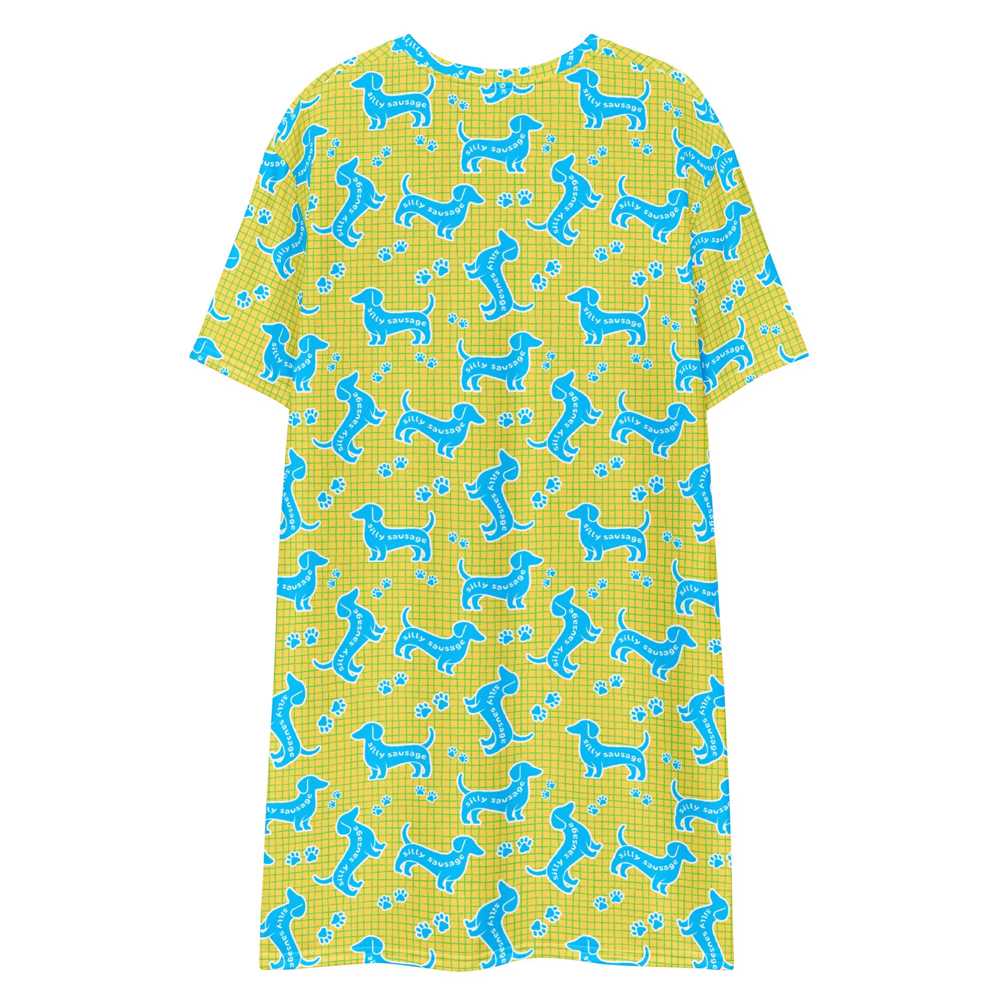 Unisex Multi-wear Tee Dress - 'Silly Sausage'