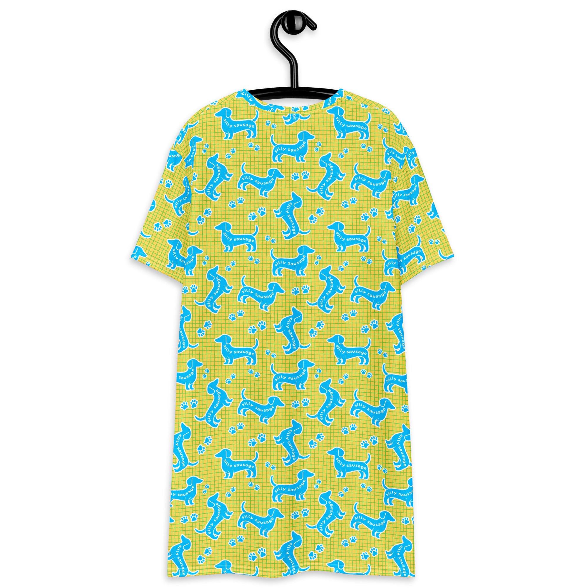 Unisex Multi-wear Tee Dress - 'Silly Sausage'