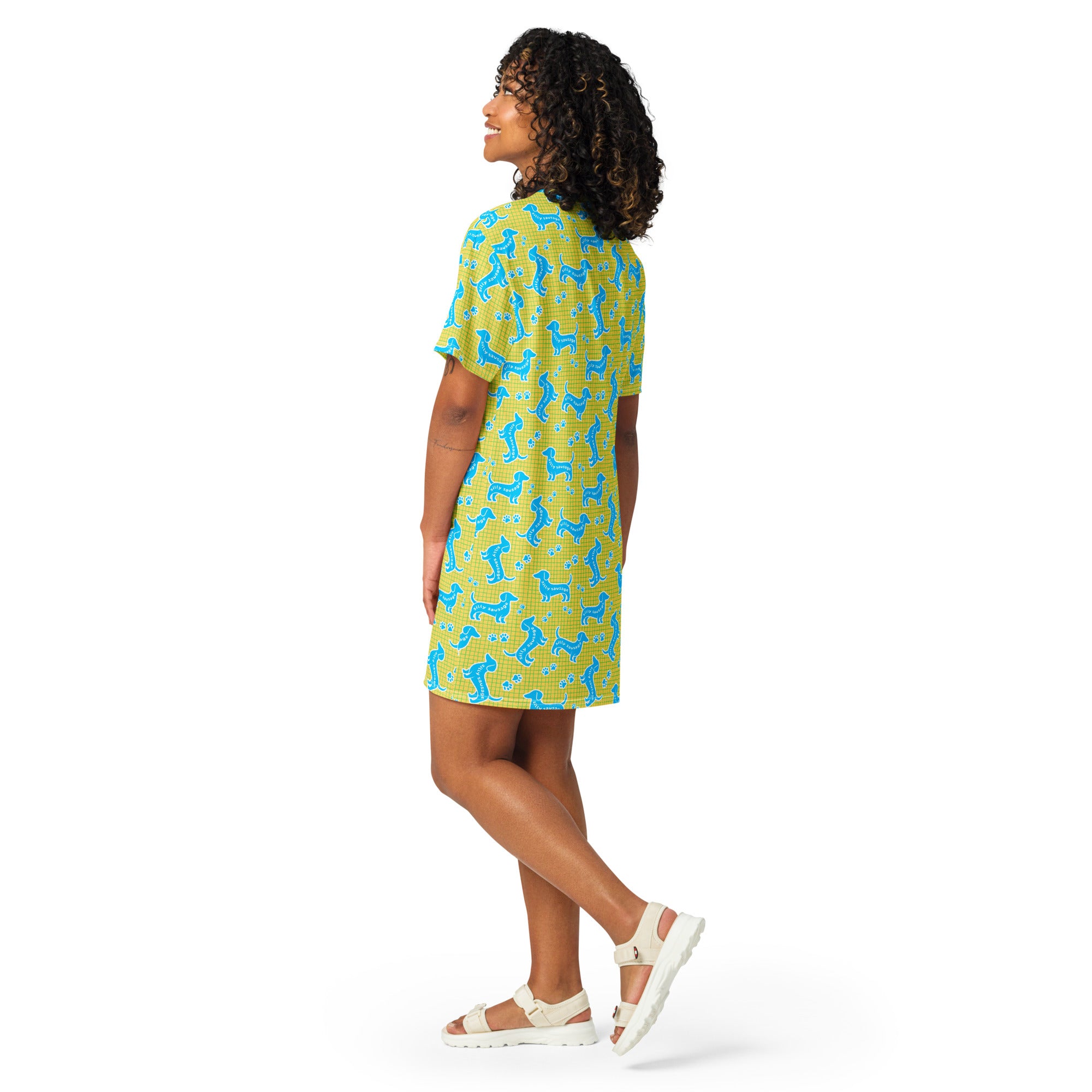 Unisex Multi-wear Tee Dress - 'Silly Sausage'