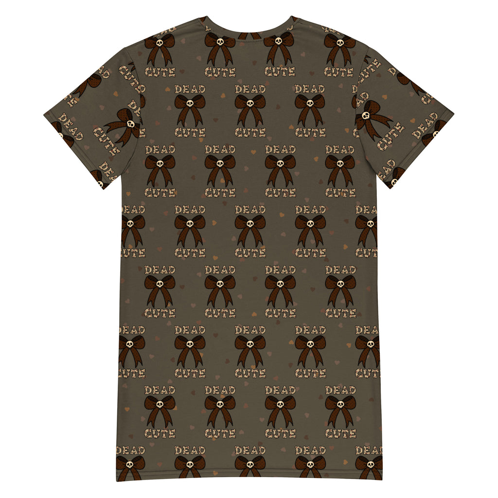 Unisex Multi-wear Tee Dress - 'Dead Cute'