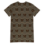 Unisex Multi-wear Tee Dress - 'Dead Cute'