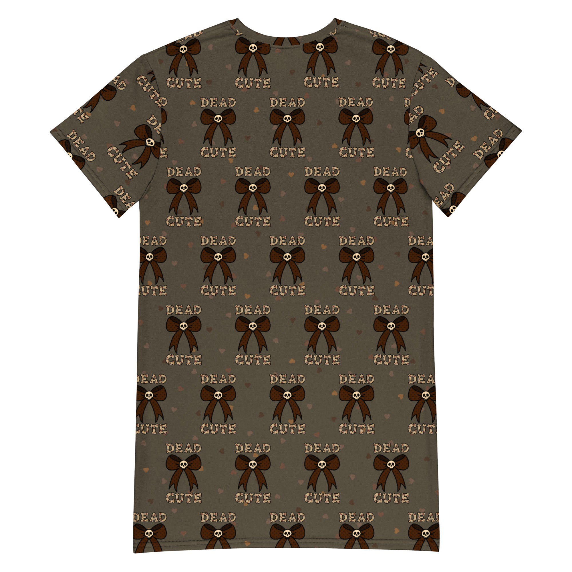 Unisex Multi-wear Tee Dress - 'Dead Cute'
