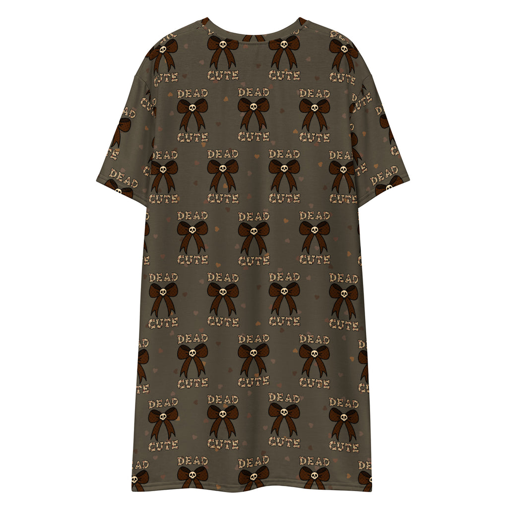Unisex Multi-wear Tee Dress - 'Dead Cute'