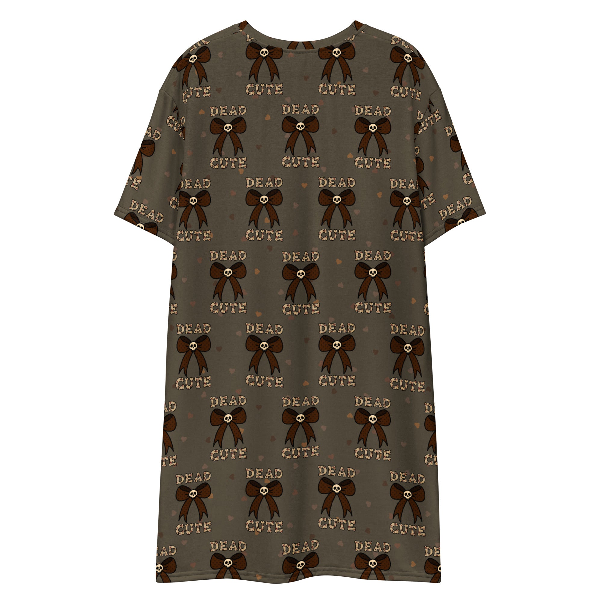 Unisex Multi-wear Tee Dress - 'Dead Cute'