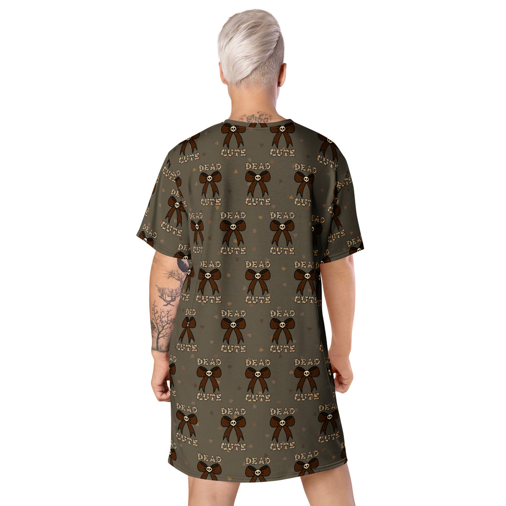 Unisex Multi-wear Tee Dress - 'Dead Cute'