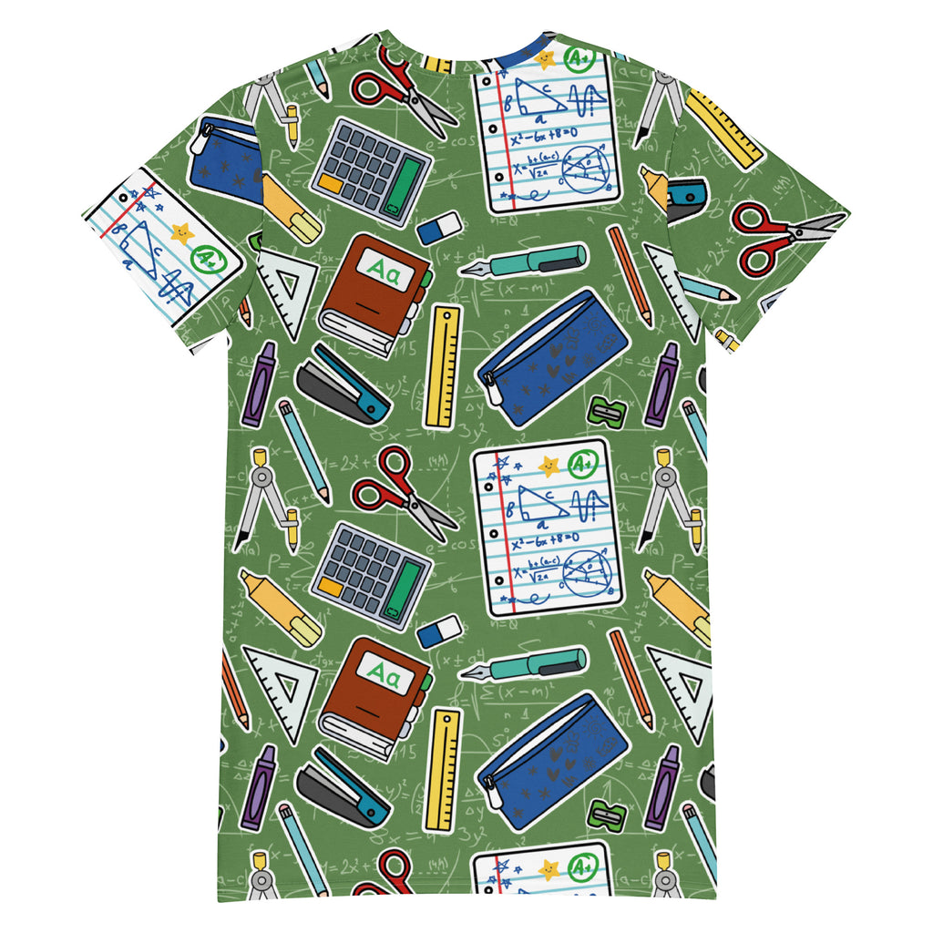 Unisex Multi-wear Tee Dress - 'Teacher's Pet'