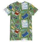Unisex Multi-wear Tee Dress - 'Teacher's Pet'