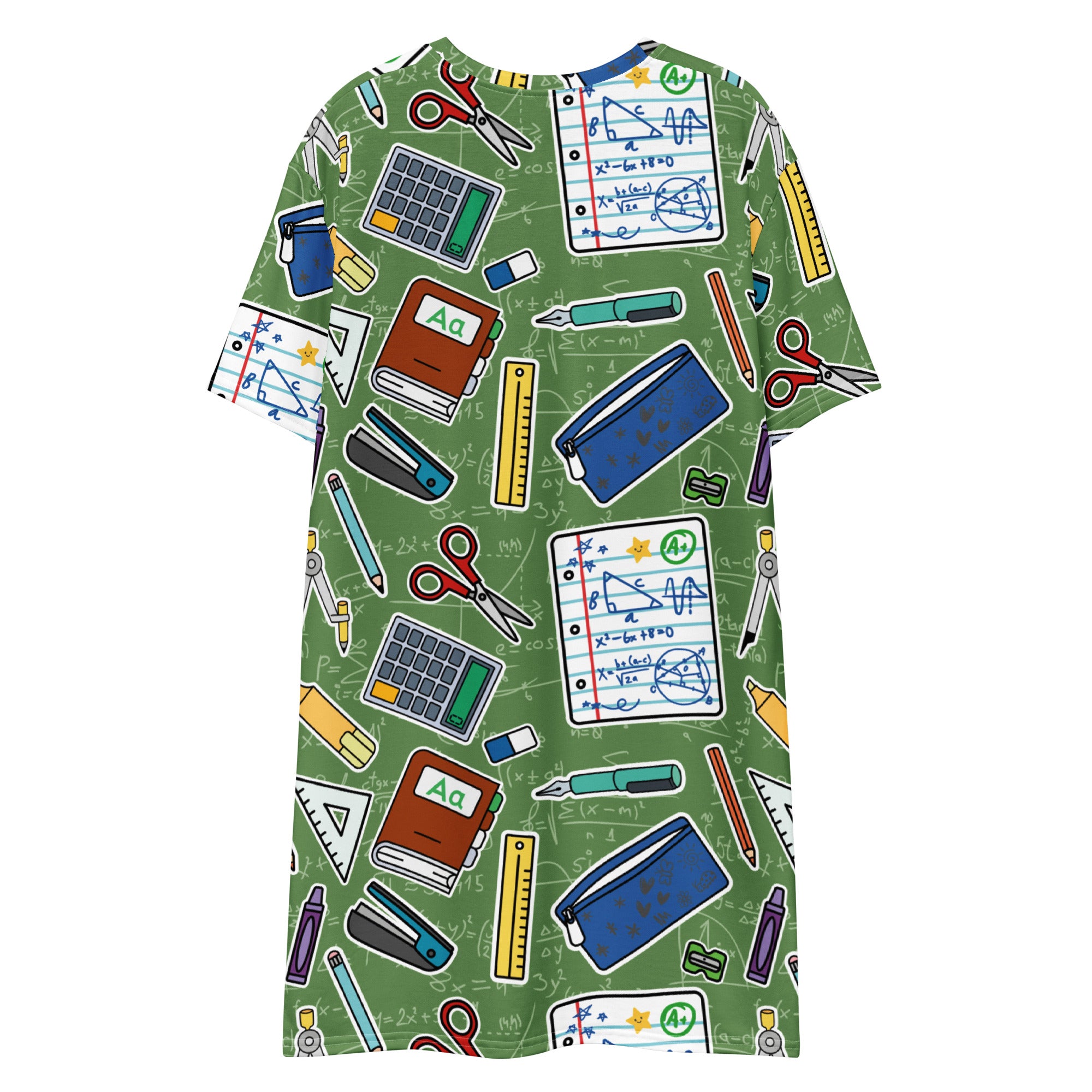 Unisex Multi-wear Tee Dress - 'Teacher's Pet'
