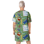 Unisex Multi-wear Tee Dress - 'Teacher's Pet'