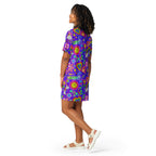 Unisex Multi-wear Tee Dress - 'Glitter Stickers'