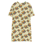 Unisex Multi-wear Tee Dress - 'Easter Kittens'