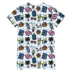 Unisex Multi-wear Tee Dress - 'Gingham Getaway'