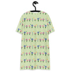 Unisex Multi-wear Tee Dress - 'Spring Stems'