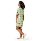Unisex Multi-wear Tee Dress - 'Spring Stems'