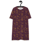 Unisex Multi-wear Tee Dress - 'Galactic Gold'