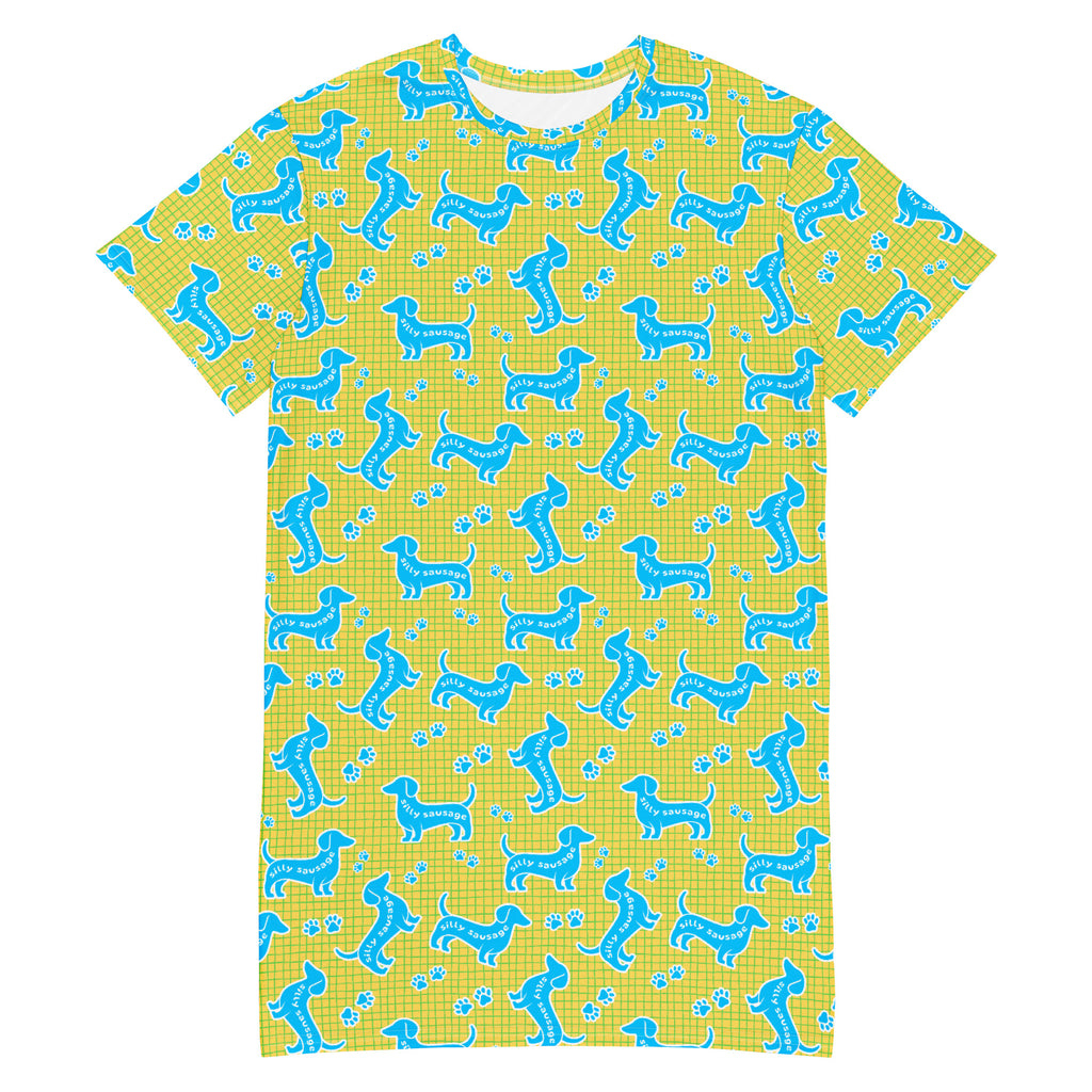 Unisex Multi-wear Tee Dress - 'Silly Sausage'
