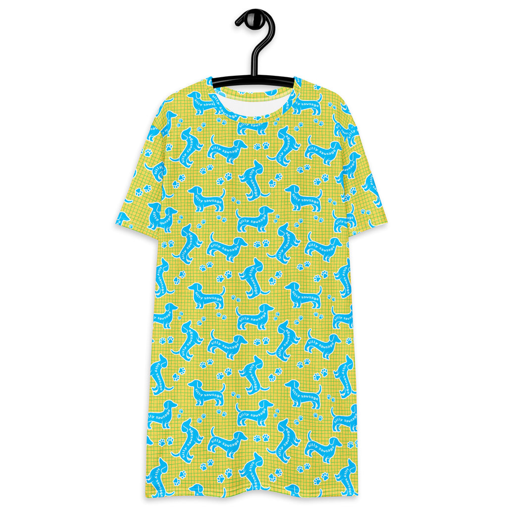 Unisex Multi-wear Tee Dress - 'Silly Sausage'