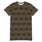 Unisex Multi-wear Tee Dress - 'Dead Cute'