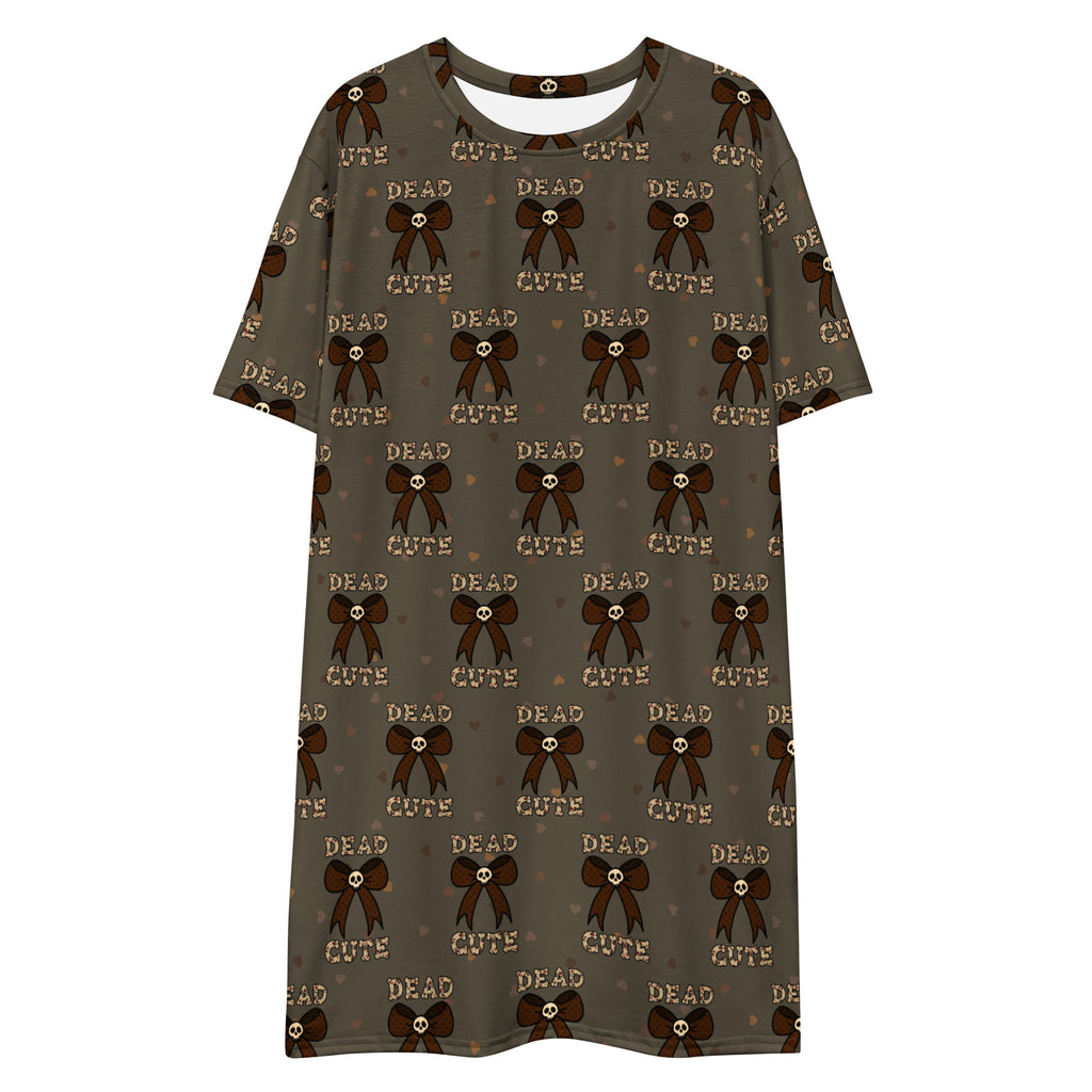 Unisex Multi-wear Tee Dress - 'Dead Cute' 6XL