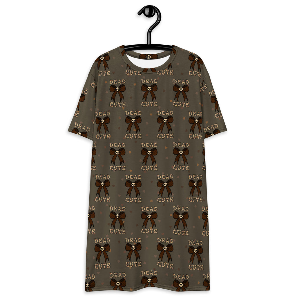 Unisex Multi-wear Tee Dress - 'Dead Cute'