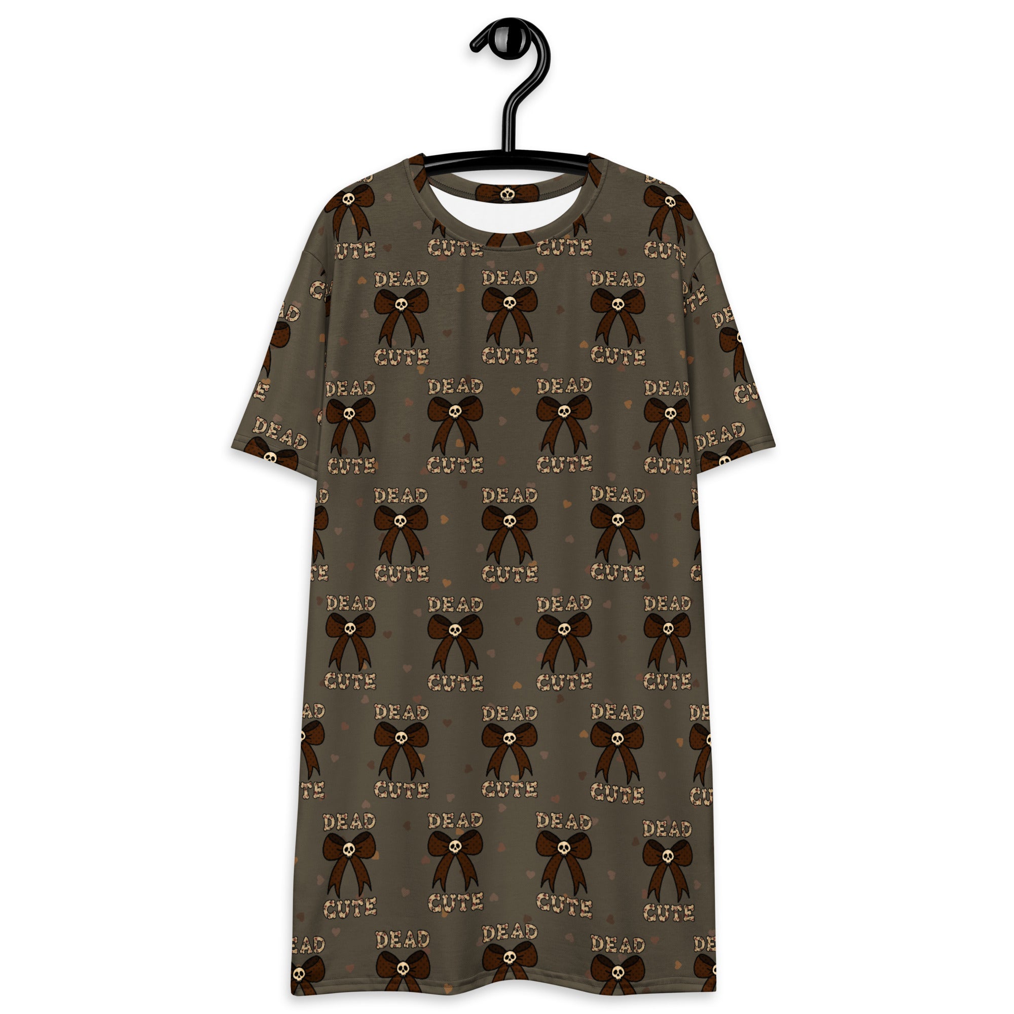 Unisex Multi-wear Tee Dress - 'Dead Cute'