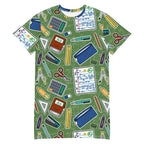 Unisex Multi-wear Tee Dress - 'Teacher's Pet'