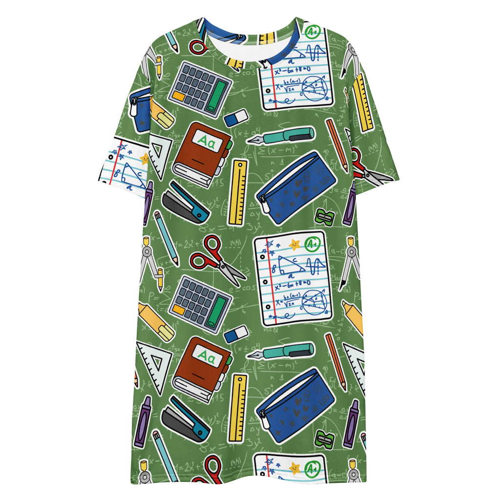 Unisex Multi-wear Tee Dress - 'Teacher's Pet' 6XL