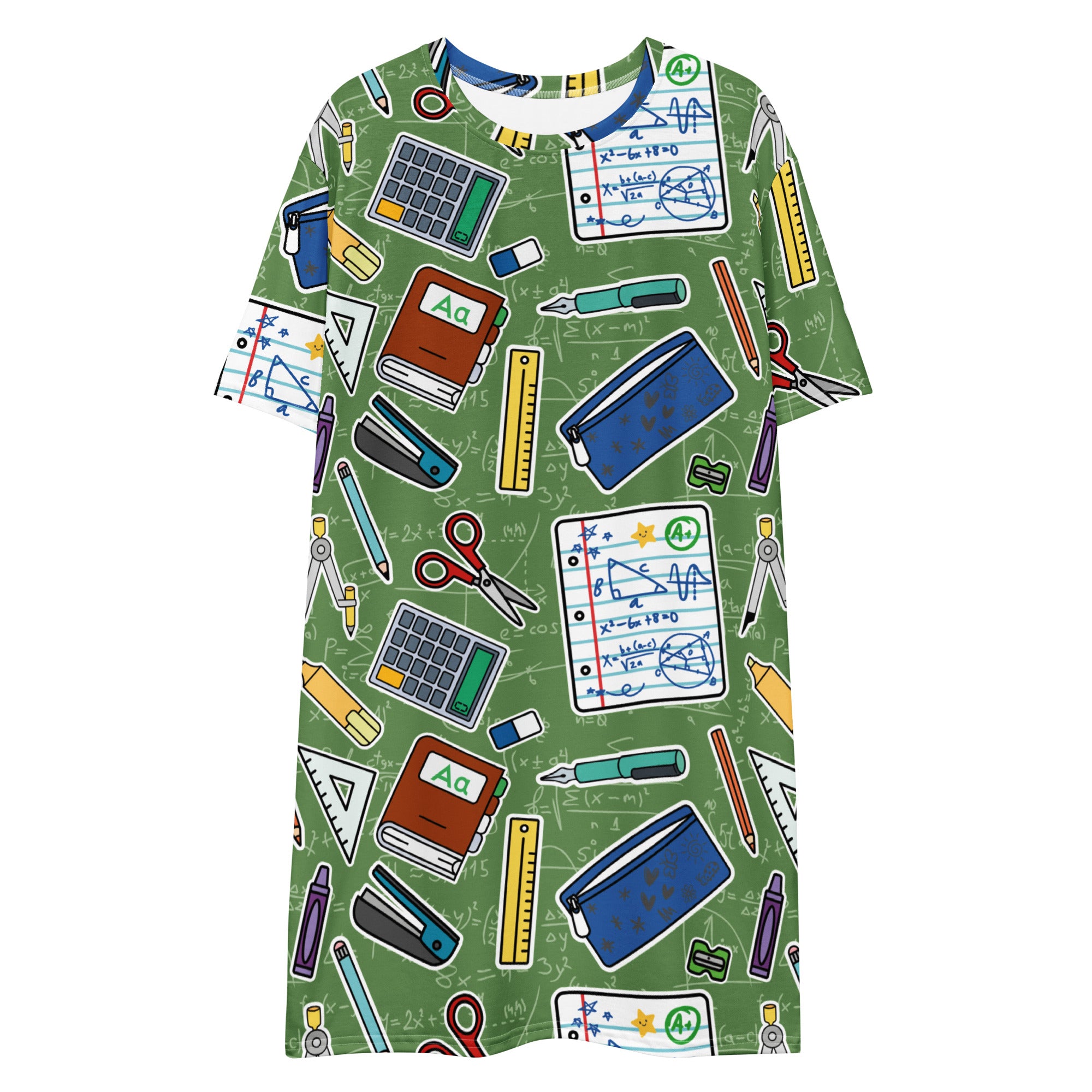 Unisex Multi-wear Tee Dress - 'Teacher's Pet' 6XL