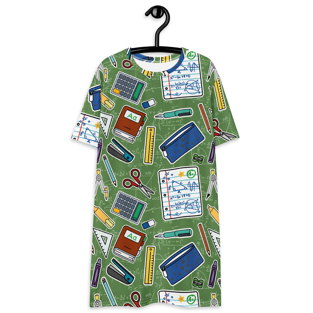 Unisex Multi-wear Tee Dress - 'Teacher's Pet'