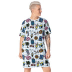 Unisex Multi-wear Tee Dress - 'Gingham Getaway'