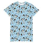 Unisex Multi-wear Tee Dress - 'Chippy Tea' 6XL Tee Dress