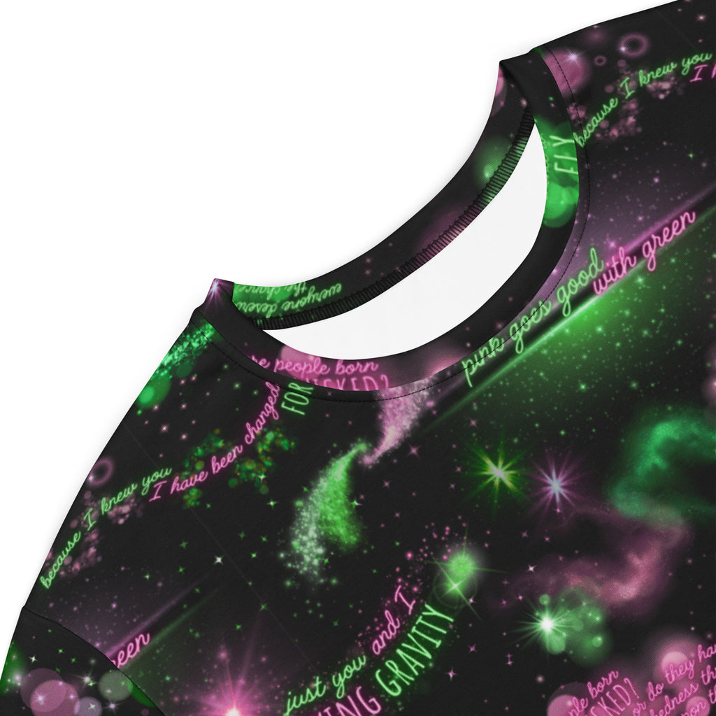 Unisex Multi-wear Tee Dress - 'Defy Gravity'