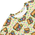Unisex Multi-wear Tee Dress - 'Easter Kittens'