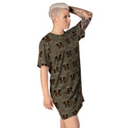 Unisex Multi-wear Tee Dress - 'Dead Cute'