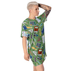 Unisex Multi-wear Tee Dress - 'Teacher's Pet'