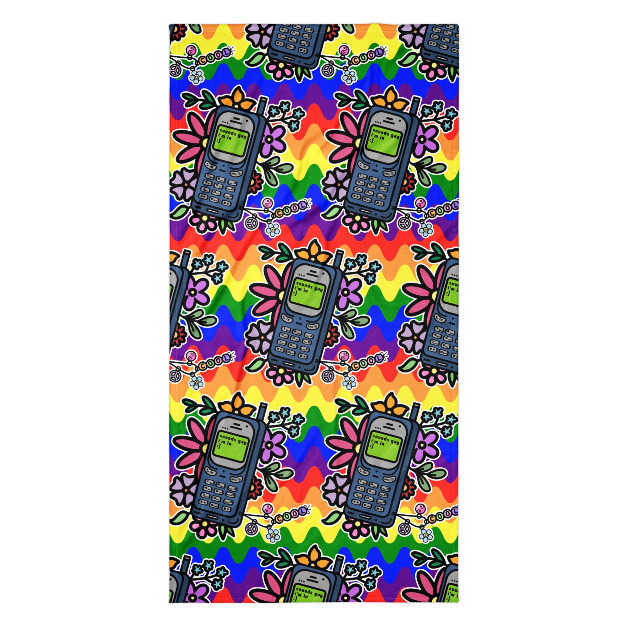 XL Beach Towel - 'Text Me' Default Title